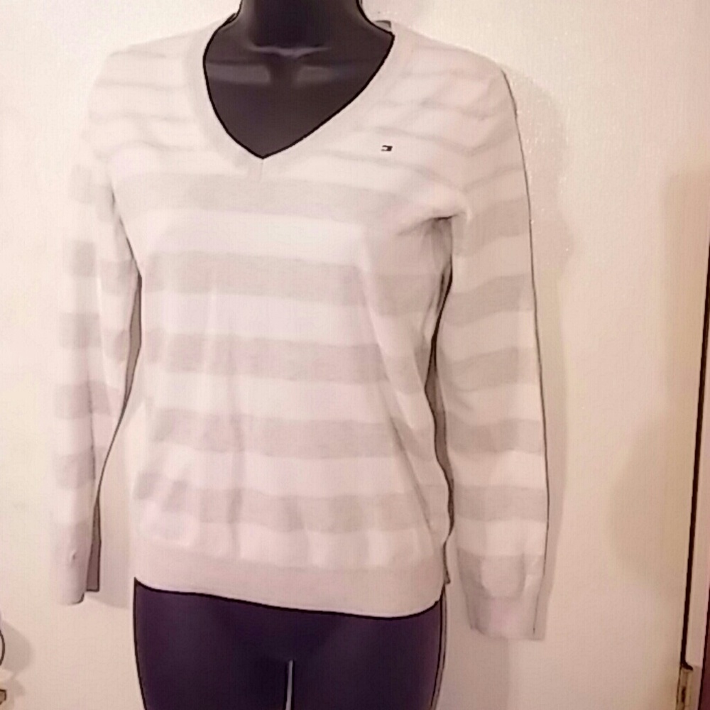 TommyHilfiger Light Wght Knitted Sweater(Stripped)